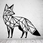 Preview: 46190 Fuchs geometrisch Wandsticker